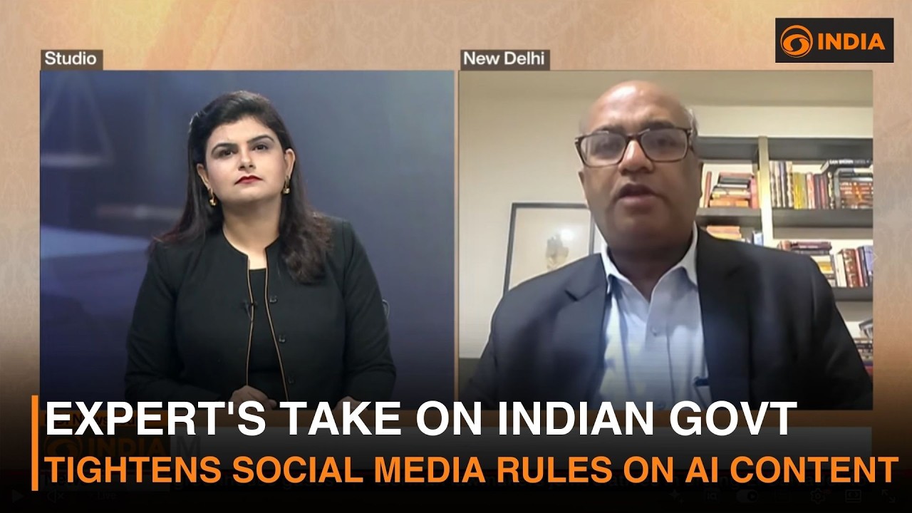 Expert's take on Indian government tightens social media rules on AI content