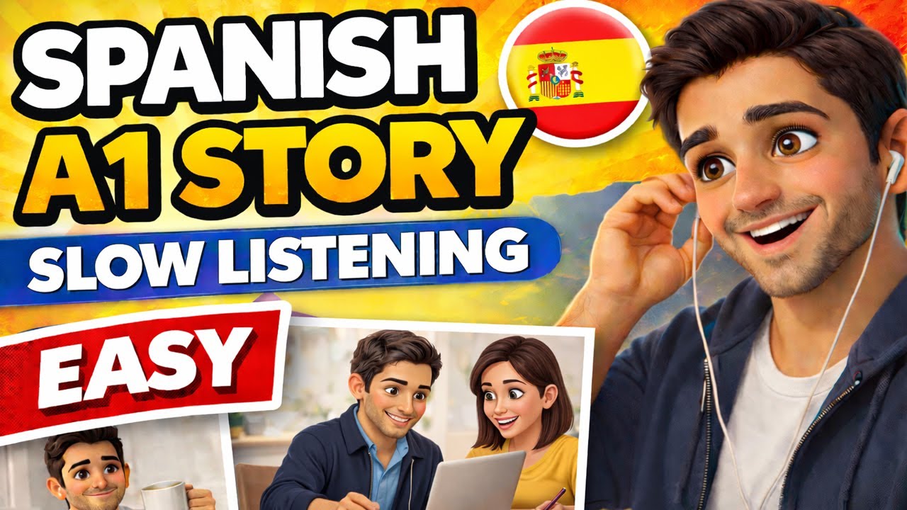 Learn Spanish A1 by Listening | Slow Story for Beginners