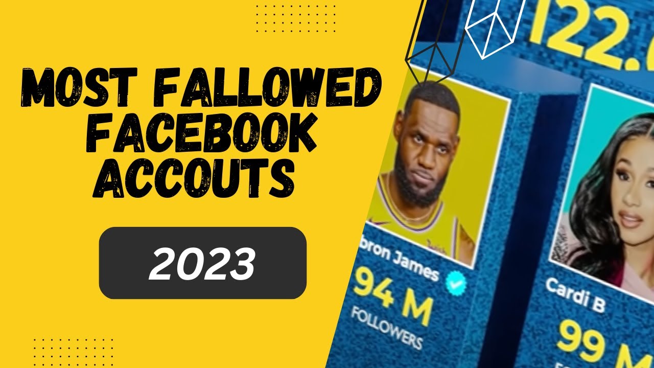 MOST followed Facebook accounts comparison in 3D (Top Facebook Pages In The World) 2023