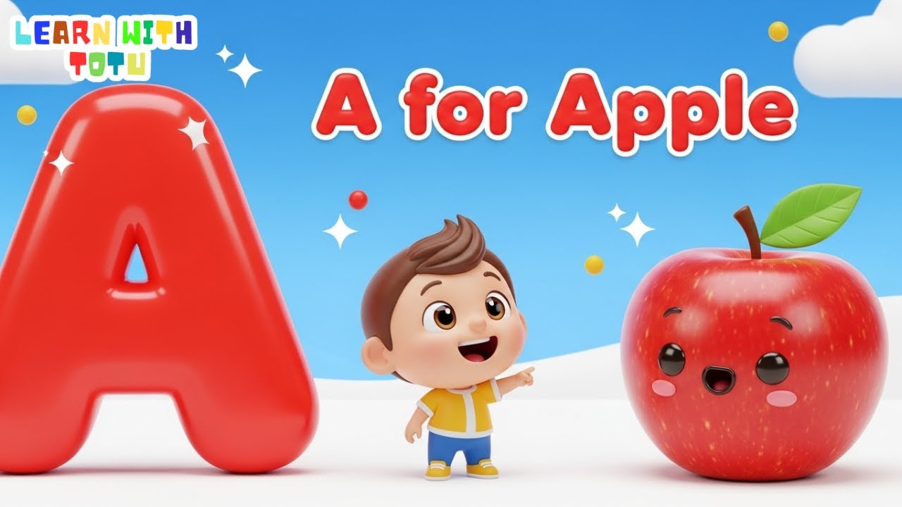 Learn ABC with Objects 🧸 Alphabet Song and Shapes for Toddlers