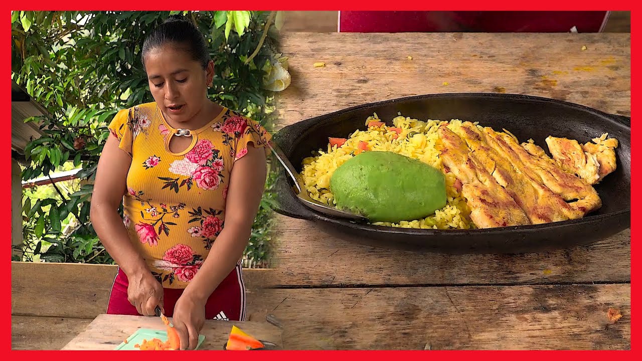 Rico arroz preparado al estilo de Doña Viky