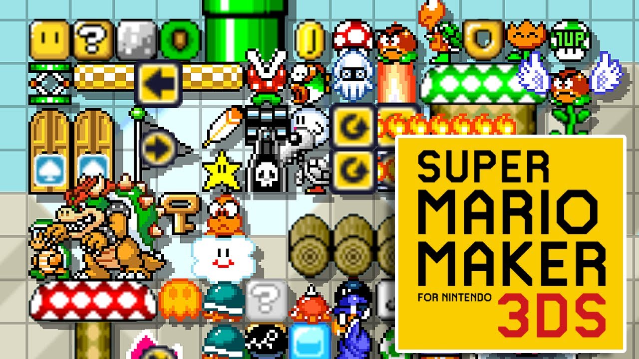 Super Mario Maker (3DS) - All Items