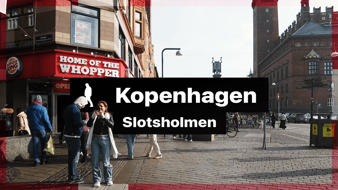 Walking Tour in Kopenhagen 🇩🇰 in Slotsholmen | Outside Walker