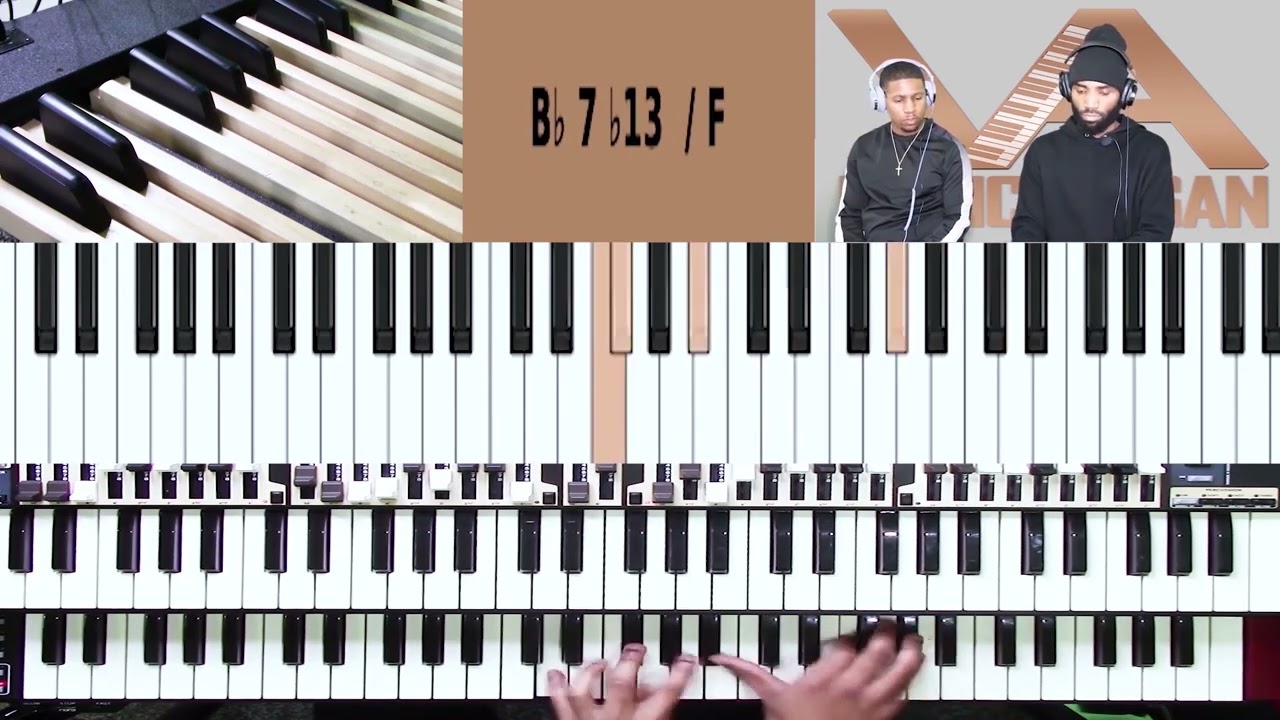 Backing Up a Soloist on Organ with Dominique Brice