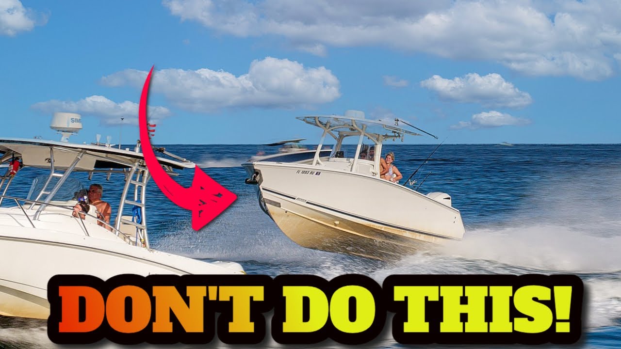 WIDE OPEN THROTTLE THROUGH INLET | BOCA INLET | BOATS VS WAVES