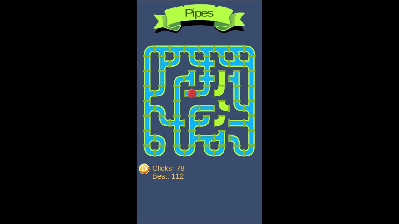 Pipe, Pipes and Plumber the logic Android game.