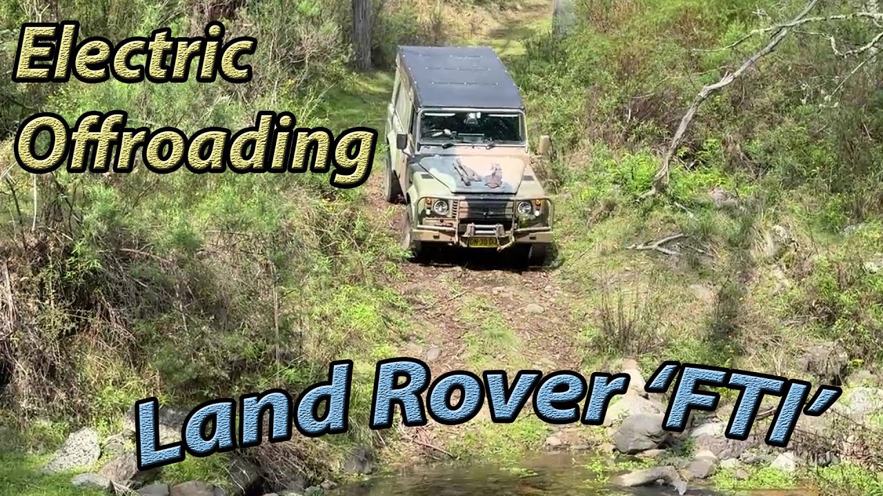 Land Rover FTI 43 - Electric Offroad 4wd test