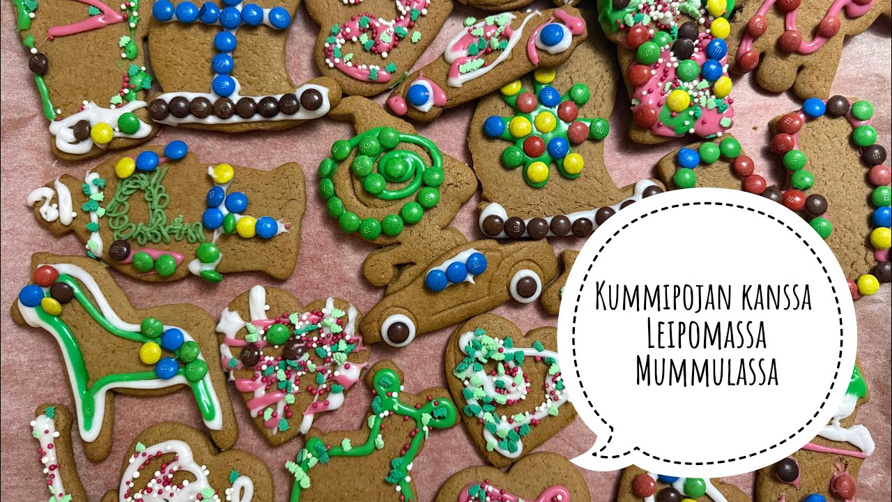 JOULUKALENTERI, luukku 18: leivotaan mummulassa