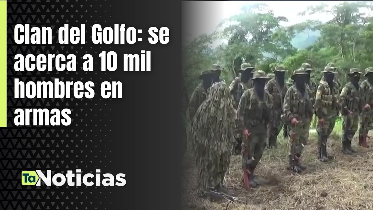 Clan del Golfo: se acerca a 10 mil hombres en armas - Teleantioquia Noticias