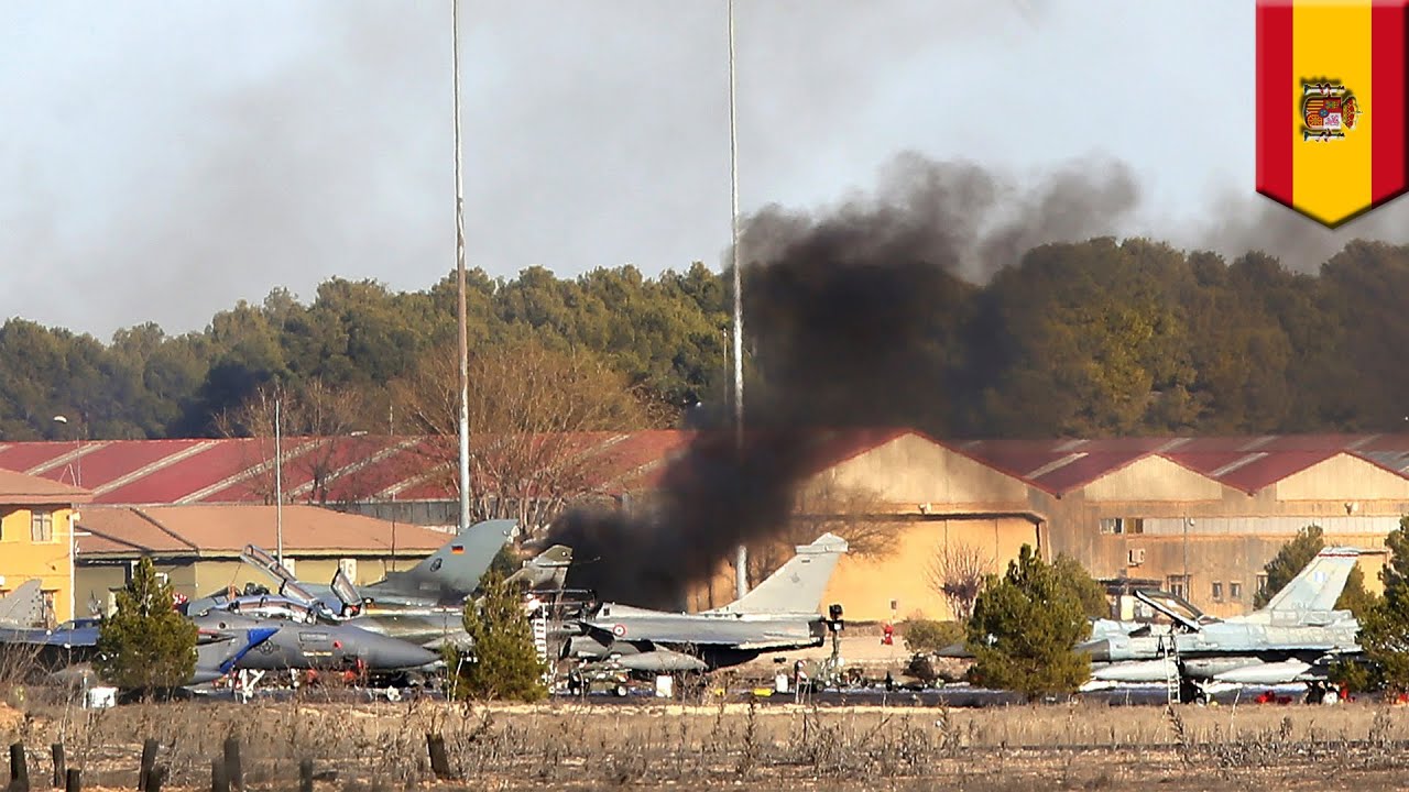 Spain plane crash: Greek F-16 fighter jet crashes during NATO exercise killing 10