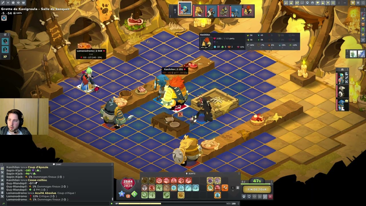 DOFUS 3.0 UNITY : DJ Grotte de Kanigroula et on passe le Bolgrot !