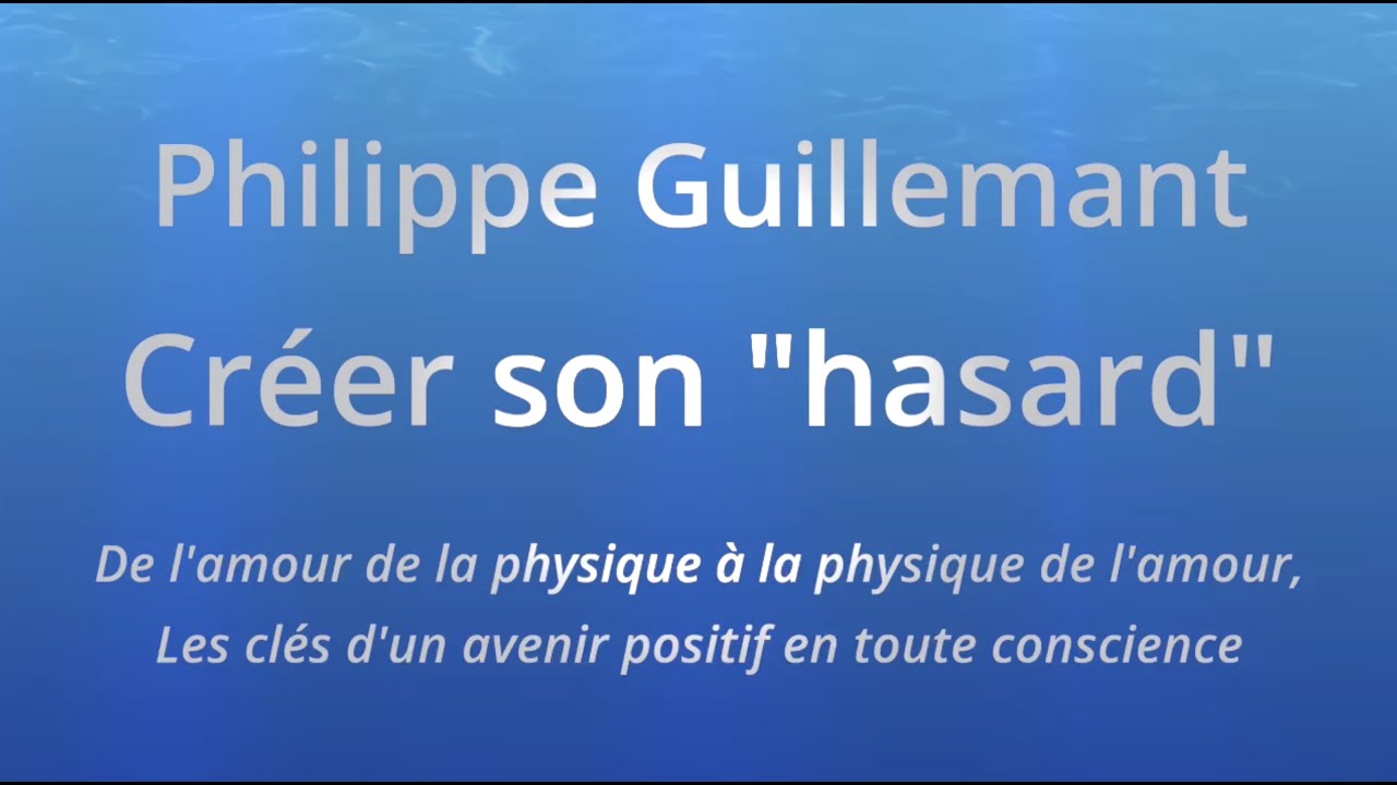PHILIPPE GUILLEMANT   Créer son 