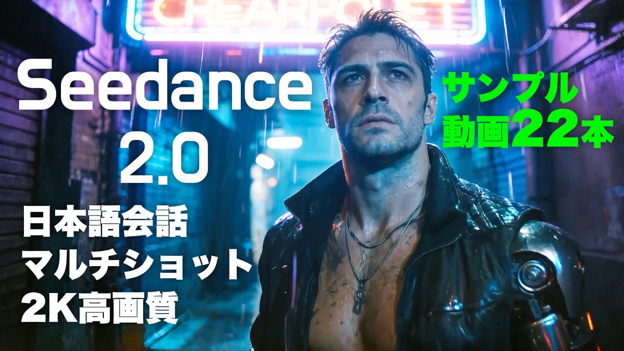 【AI動画に革命】待望のSeedance 2.0最速レビュー！2K高画質＆音声同期が凄すぎるLitMedia動画生成AI