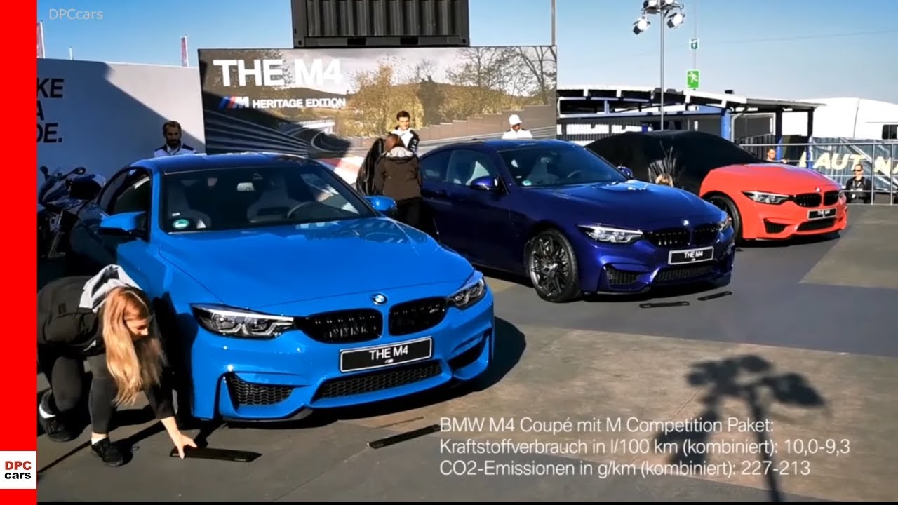 2020 BMW M4 Edition M Heritage Unveiling