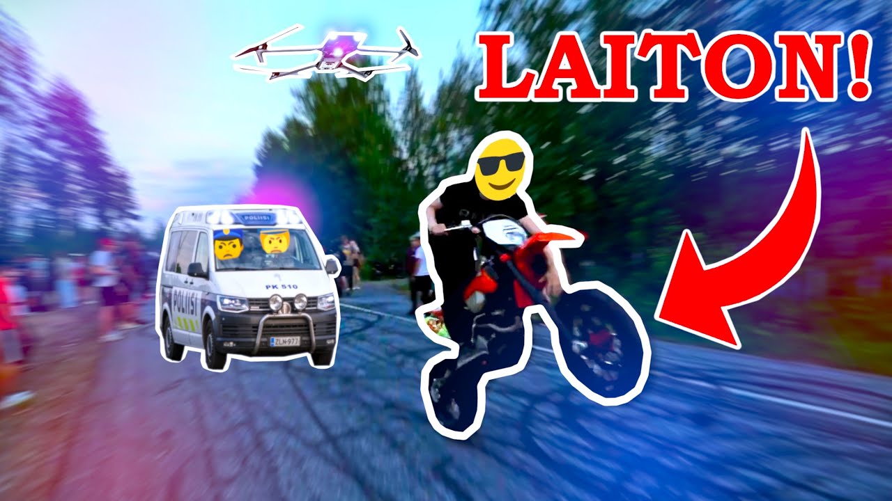 Joensuun MopoMiitti 2.7.2022 (komiaa keulimista ja getiksi&auml;!?😱)