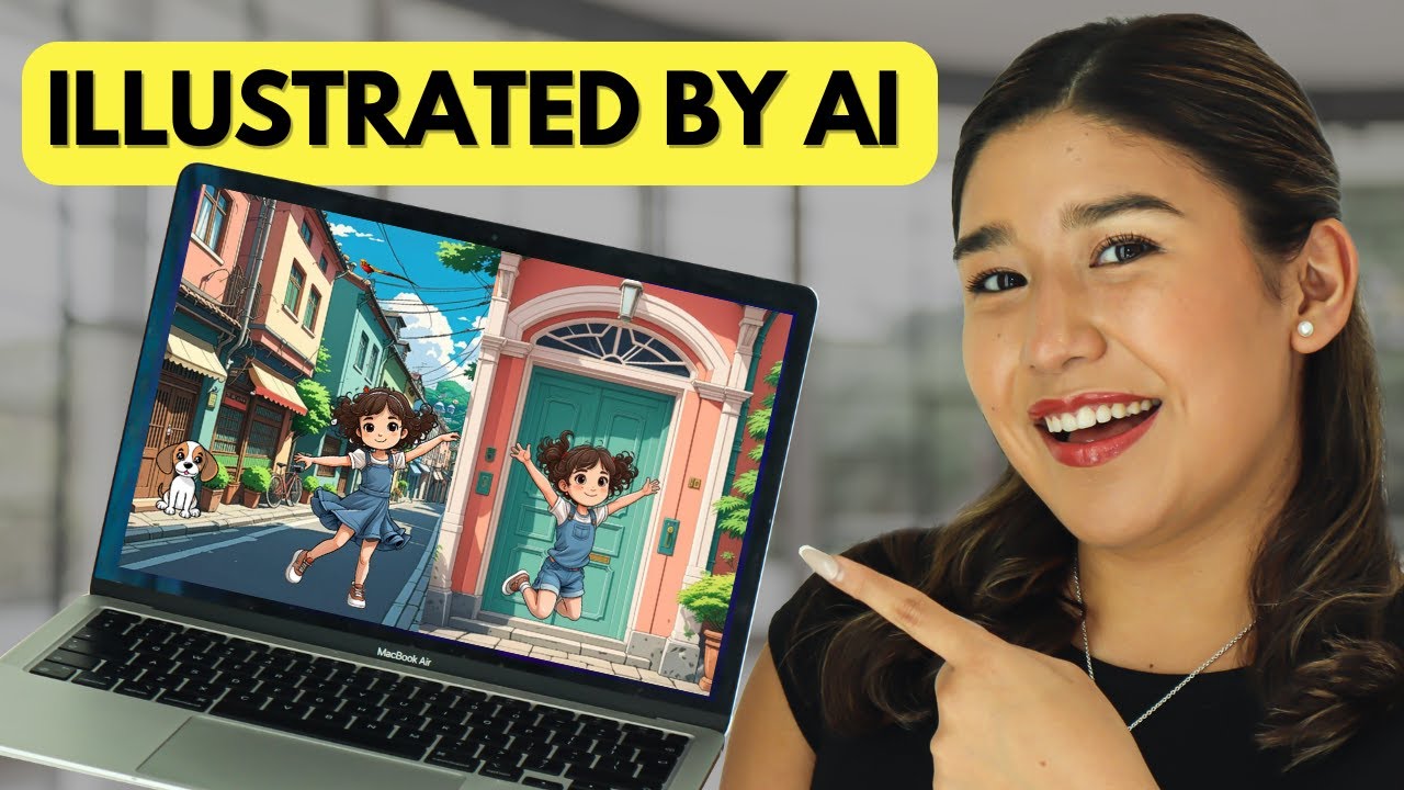 Как проиллюстрировать детскую книгу с помощью ИИ (использование Kittl в 2024 году)