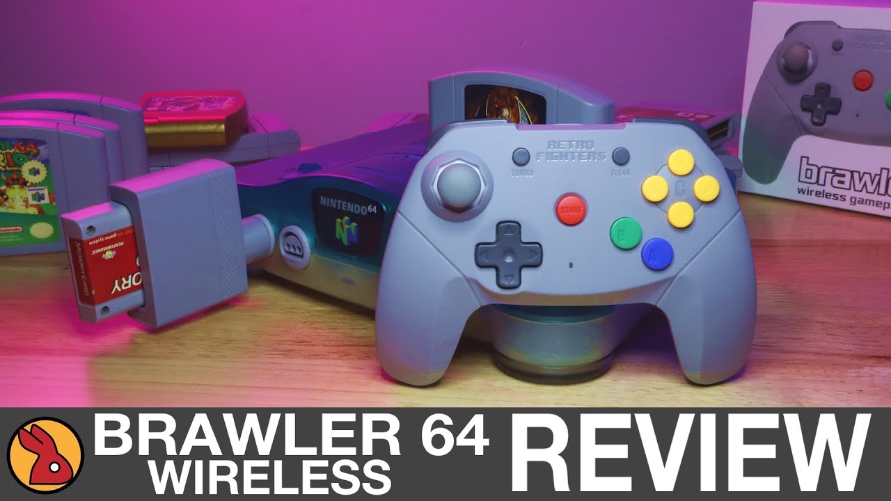 Is this the BEST N64 Controller EVER? - Retro Fighters Brawler64 Wireless Controller Review
