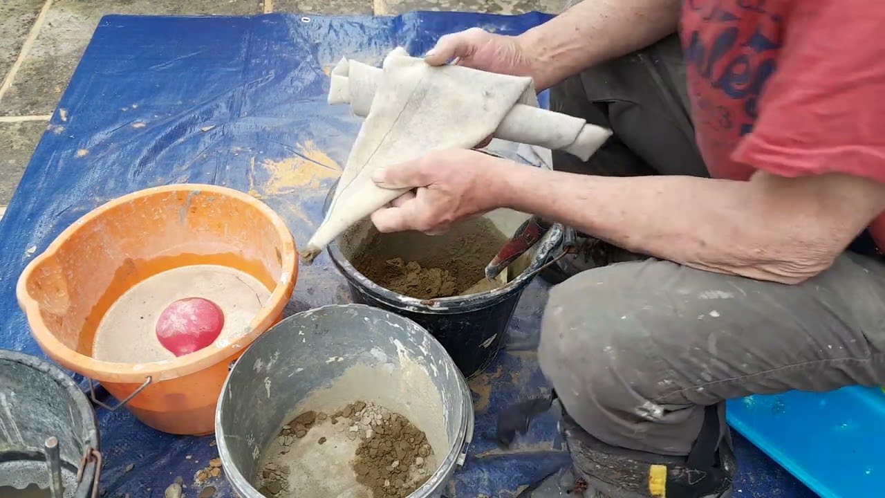Marshall town Mortar Bag    Easiest Way To Replace Patio Mortar