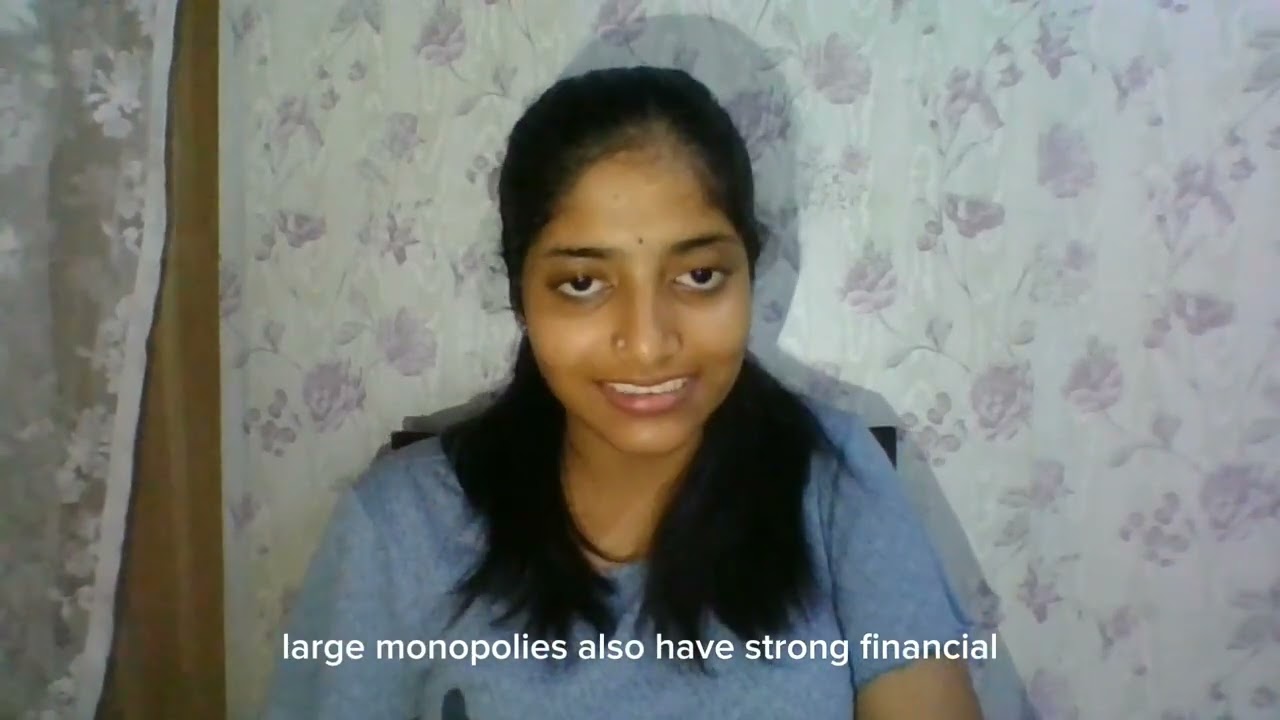 The effects of monopoly power in an economy.