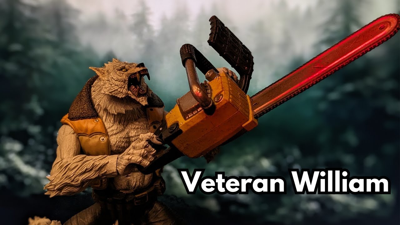 Furay Planet Veteran William Bombusbee Exclusive White Version - Werewolf Action Figure Review