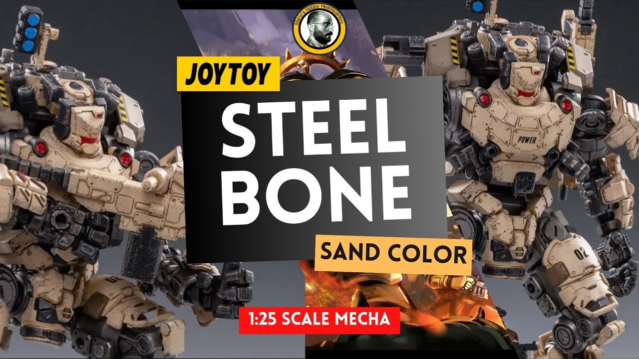 JOYTOY Steel Bone (Sand) - 1:25 #mecha #joytoy #actionfigures #actionfigurecollection #scifi