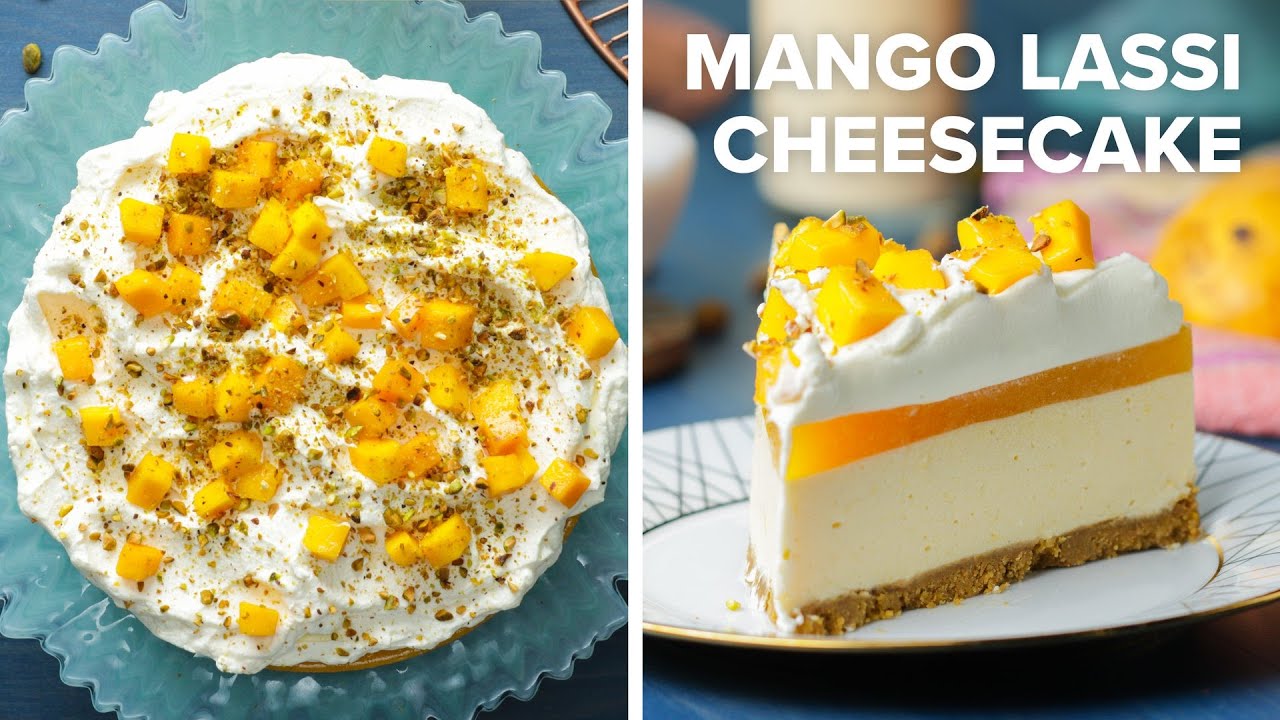 Mango-Lassi Cheesecake