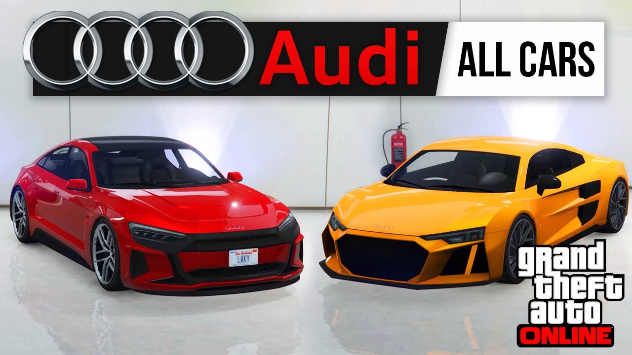 Автомобили Audi, о существовании которых вы не знали в GTA 5 Online