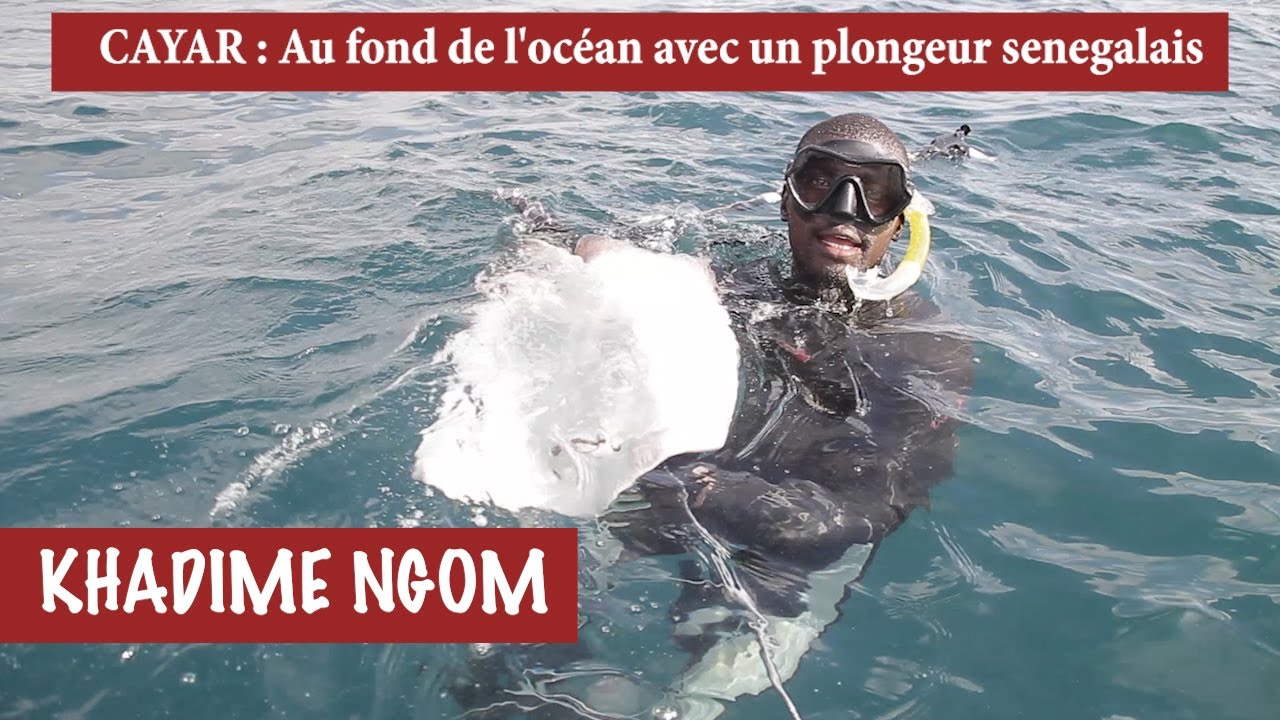 CAYAR : Au fond de l'océan avec un plongeur sénégalais