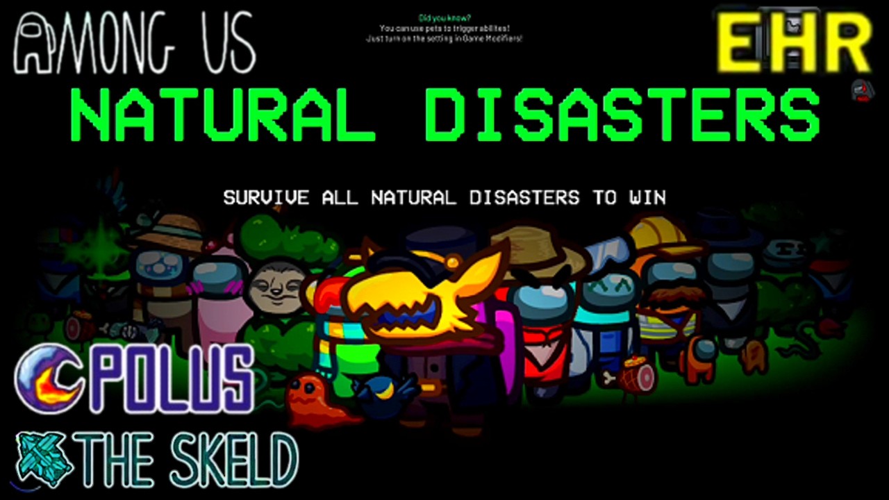 Among Us Natural Disaster & Solo PVP Polus & DELKS Map