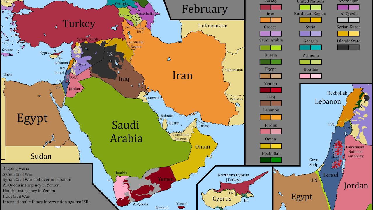 The Modern Middle East: Every Month since 1900