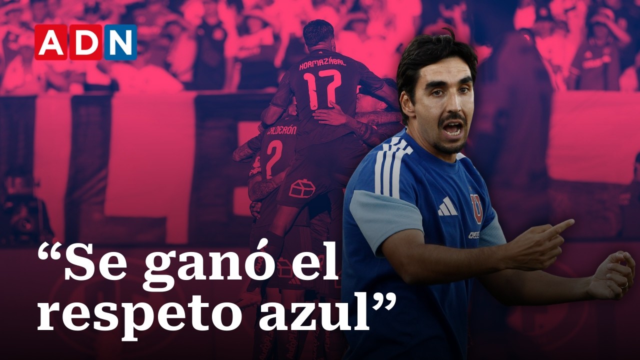 Paqui Meneghini valora el trabajo de Zaldivia tras su gol en la victoria de la U frente a Colo Colo