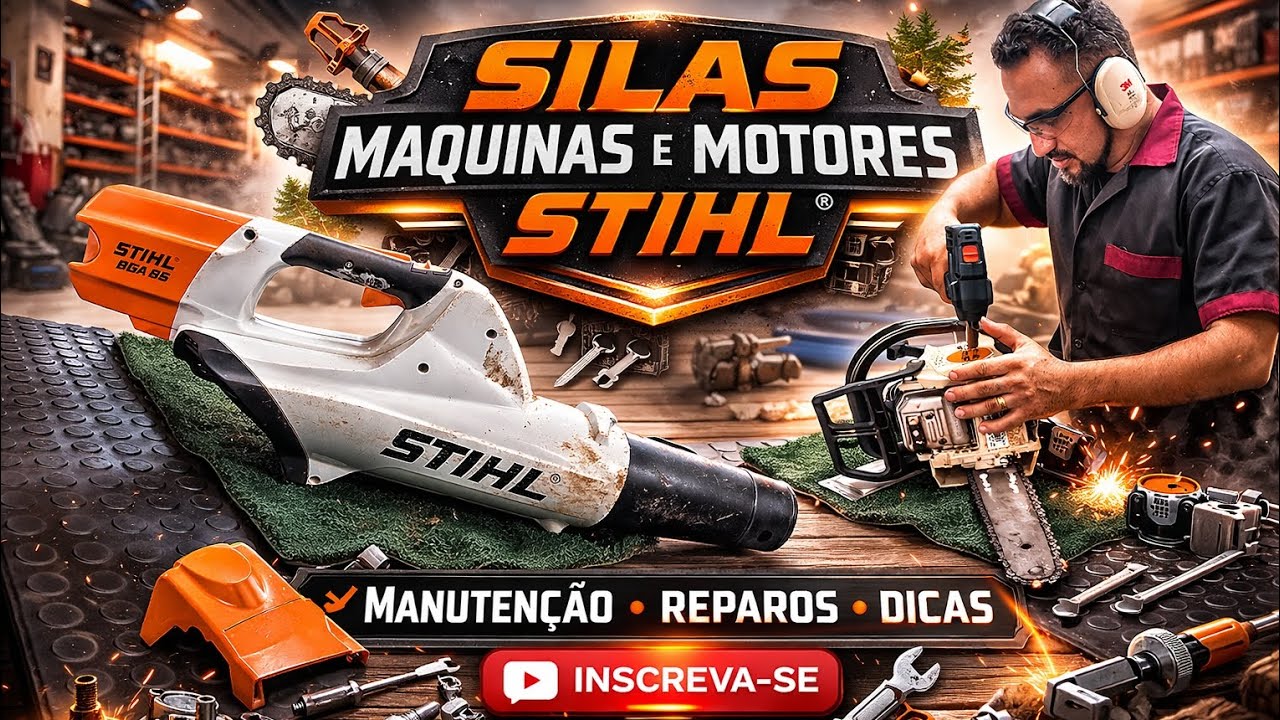 SOPRADOR  STIHL - BGA 85 PAROU DE FUNCIONAR, VEJA QUAL O MOTIVO! ⚙️🧡🛠