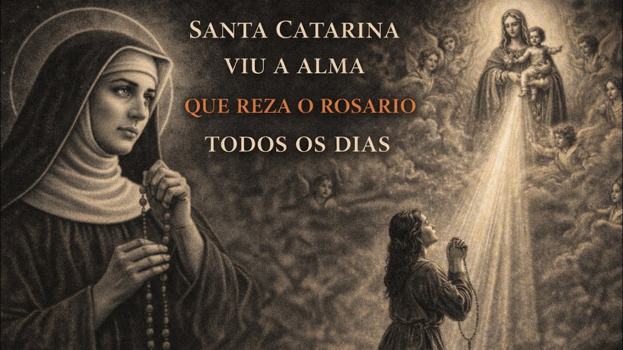 Santa Catarina de Siena Viu Oque Acontece Com a Alma Que Reza o Rosário Todos os Dias