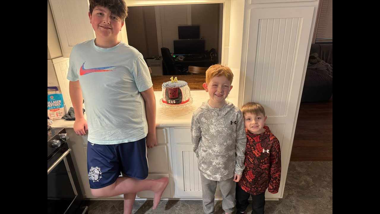 Kaidyn Birthday!!! He is 14 now!!!!