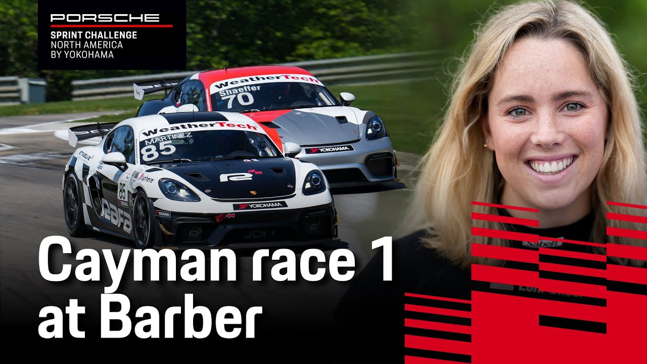 Barber Motorsports Park- Porsche Sprint Challenge North America Cayman Race 1