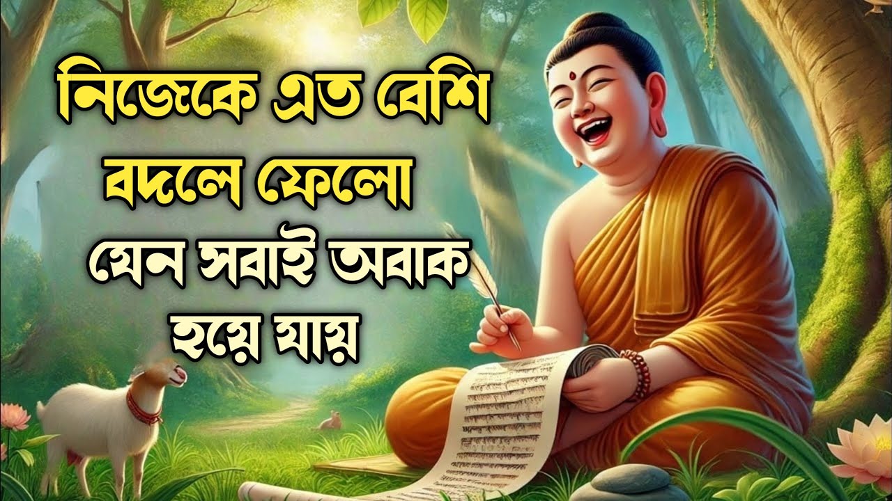 নিজেকে পরিবর্তন করার 5টি পদ্ধতি | এত বেশি বদলে ফেলো যেন সবাই অবাক হয়ে যায় | goutam buddha story |
