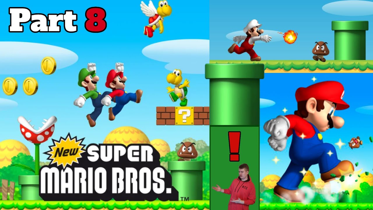 New Super Mario Bros - Playthrough Part 8