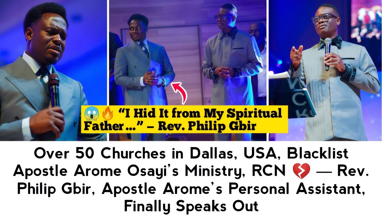 БОЛЕЕ 50 ЦЕРКВЕЙ ВНЕСЛИ В ЧЁРНЫЙ СПИСОК RCN &mdash; ПРЕПОДОБНЫЙ ФИЛИП ГБИР, ЛИЧНЫЙ ПОМОЩНИК АПТ АРОМЕ, ...