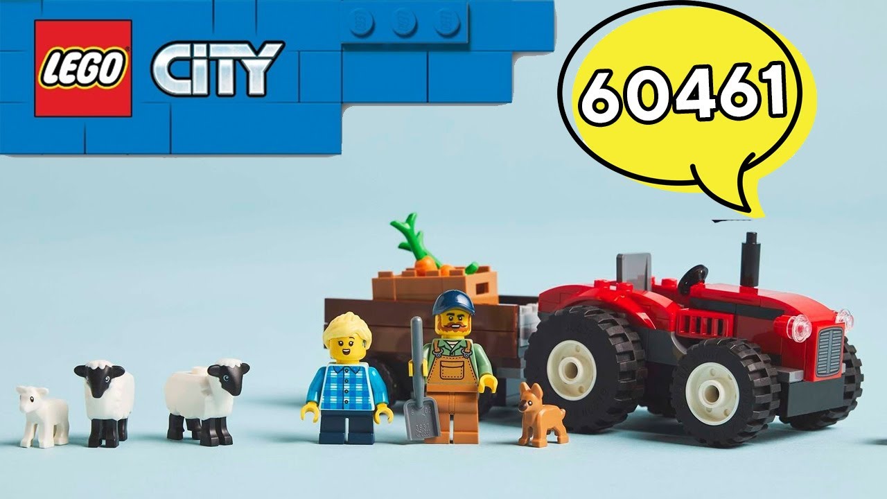 Lego 60461 City Tractor with Trailer Все ради овец