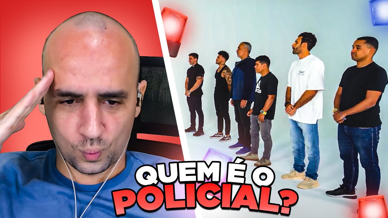 QUEM É O POLICIAL? - React Aqueles Caras