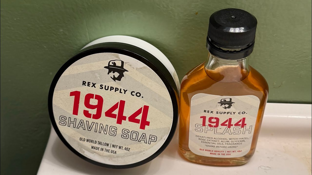 AllenValley - 1944 by Rex Supply Co. shave soap review and shave