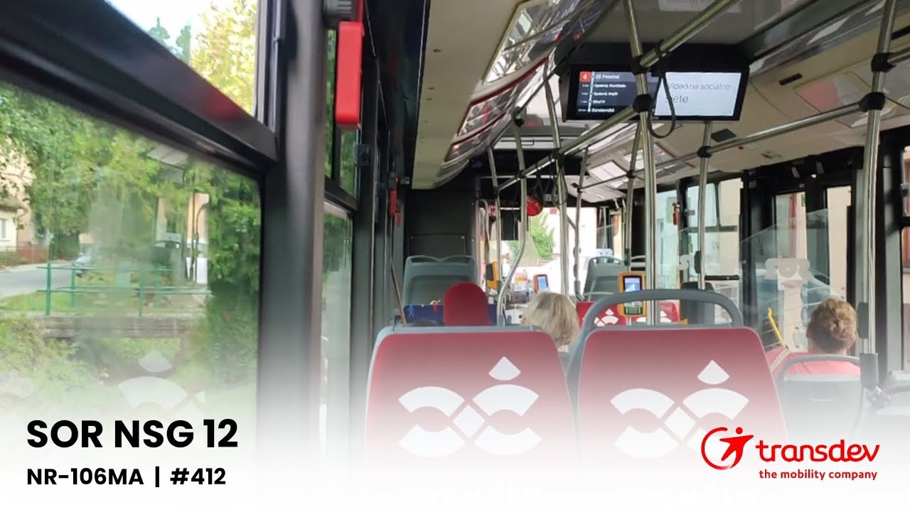 SOR NSG 12 • NR-106MA, #412 • TD Transport | MHD Trenčín
