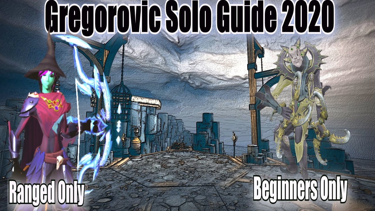 Runescape 3 - Gregorovic Solo Guide for beginners - All mechanics covered - (Ranged Only)