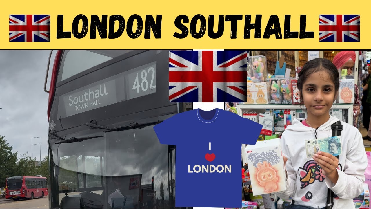 Southall Market London, Mini Punjab #video 