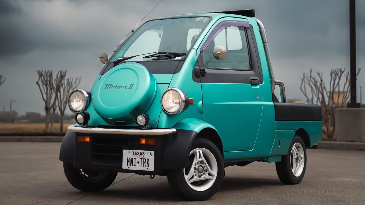 1996 Daihatsu Midget ii K100P Walk-Around & Start-up