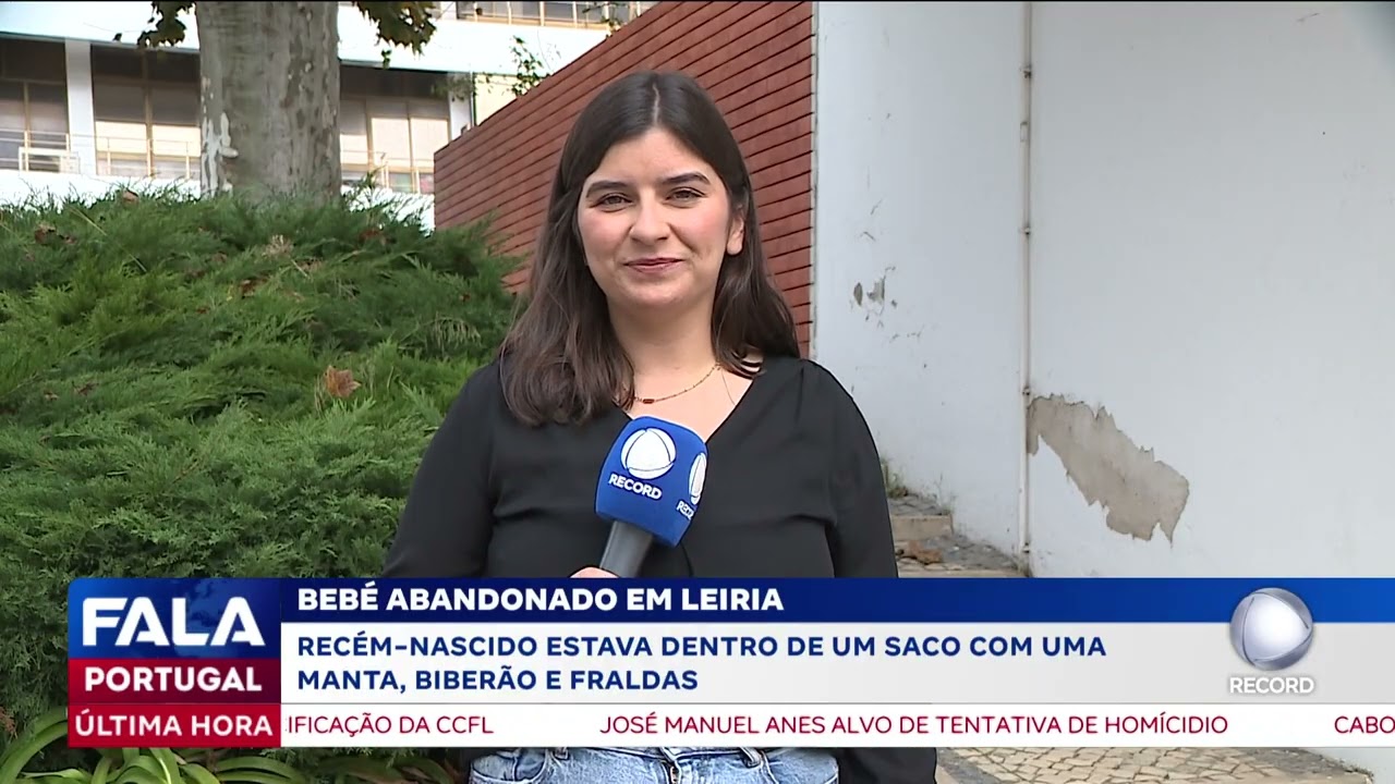 Bebé abandonado em Leiria