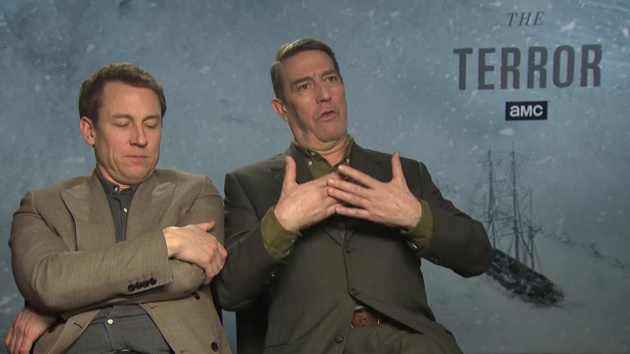 Serial Terror -  Tobias Menzies i Ciaran Hinds opowiadają o swoich rolach / Napisy PL
