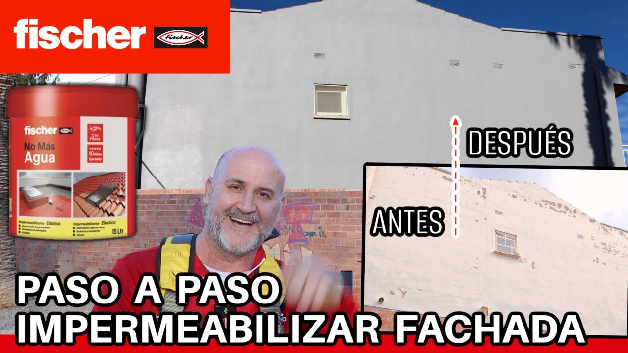 IMPERMEABILIZAMOS LA FACHADA CON NO MÁS AGUA