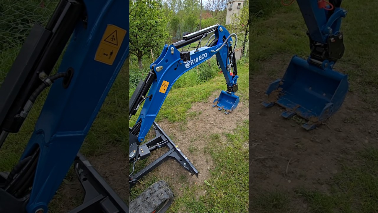 2000$ the chipest Mini Chinese excavator Rippa R10-5 Eco 