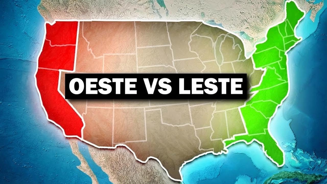 Por que a Costa Leste e a Costa Oeste dos EUA são tão diferentes